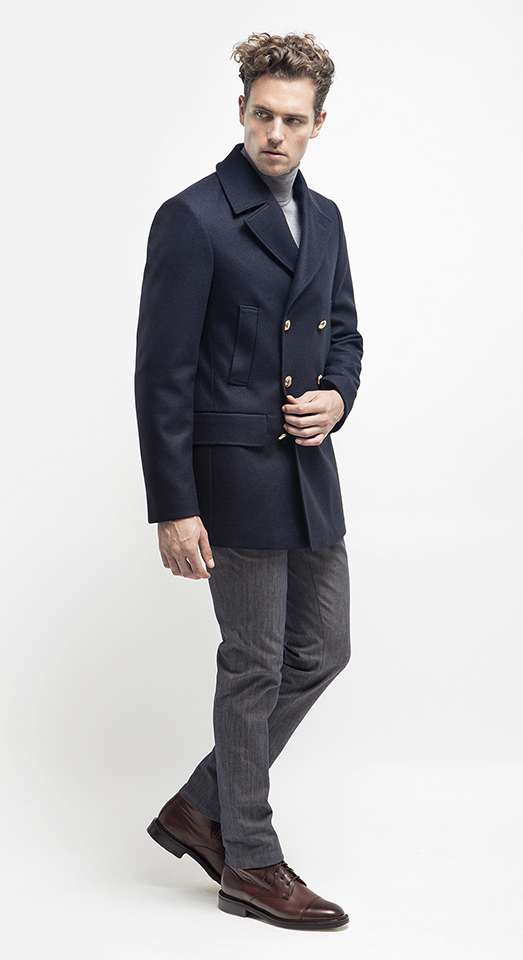 moss bros peacoat